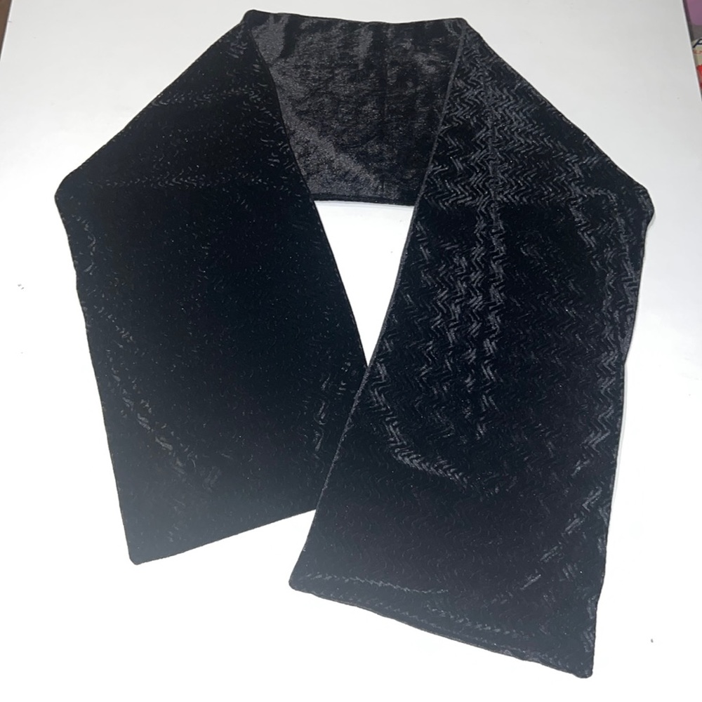 Soft black scarf collection XIIX one size
